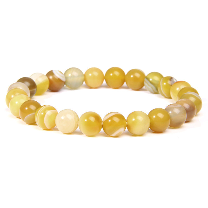 Pulsera de Piedras Naturales – Estilo Masculino Premium TrendShop MX