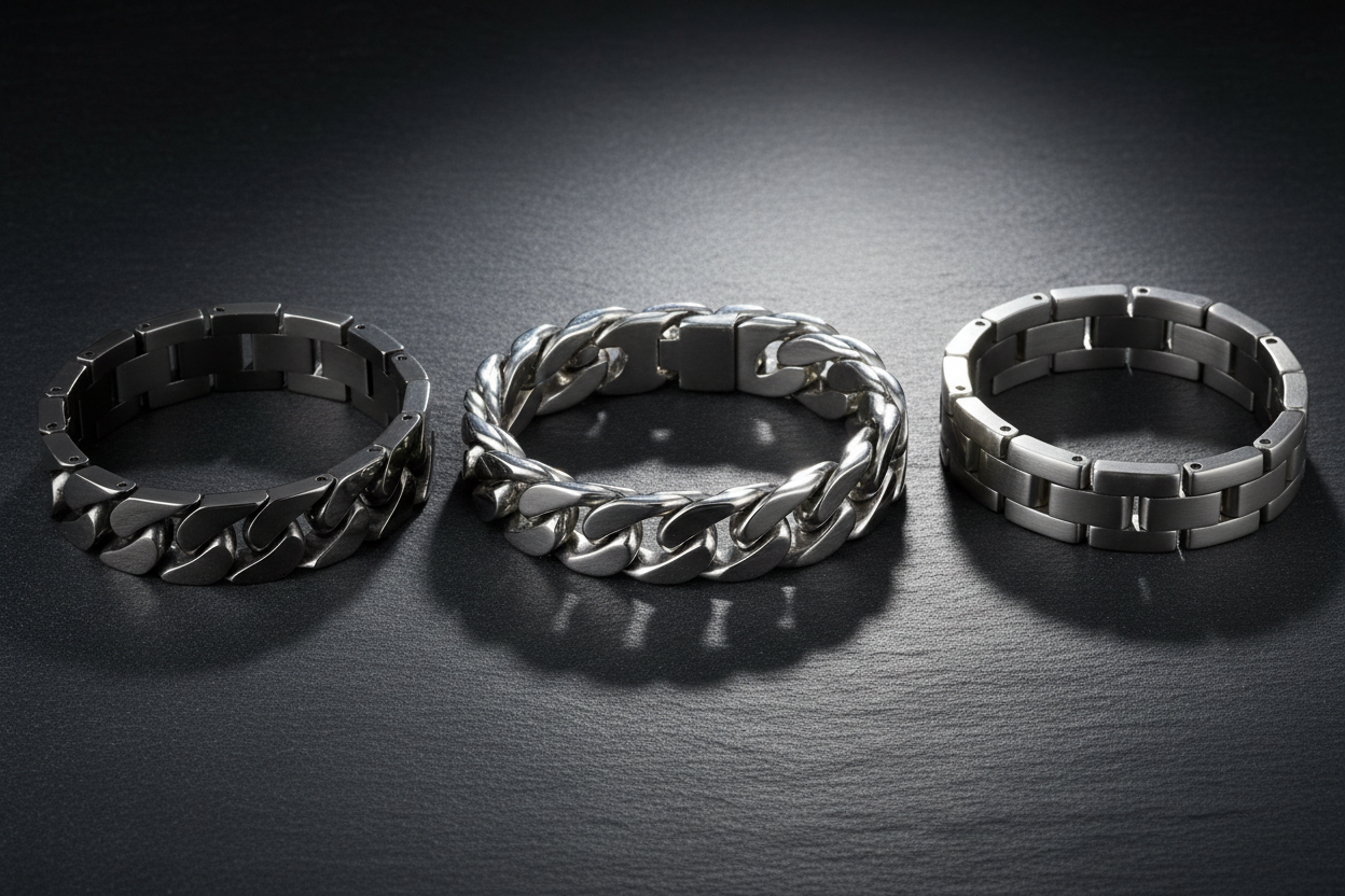 Pulseras de Acero y Metal