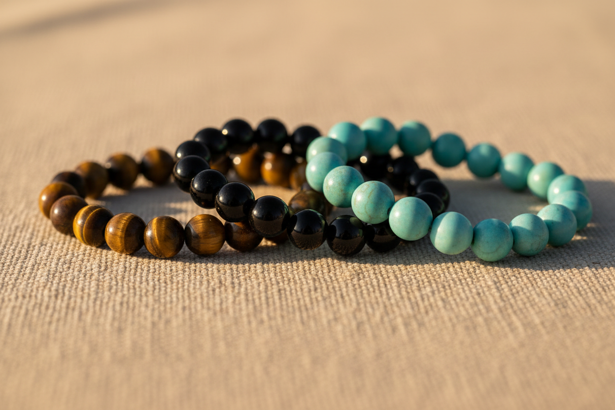 Pulseras de Piedras Naturales