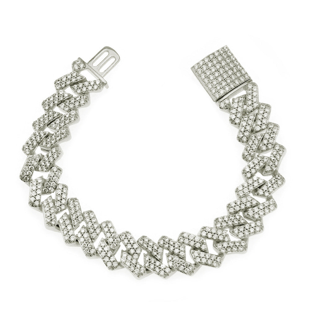 Pulsera Estilo Hip-Hop – Acero Premium Masculino TrendShop MX