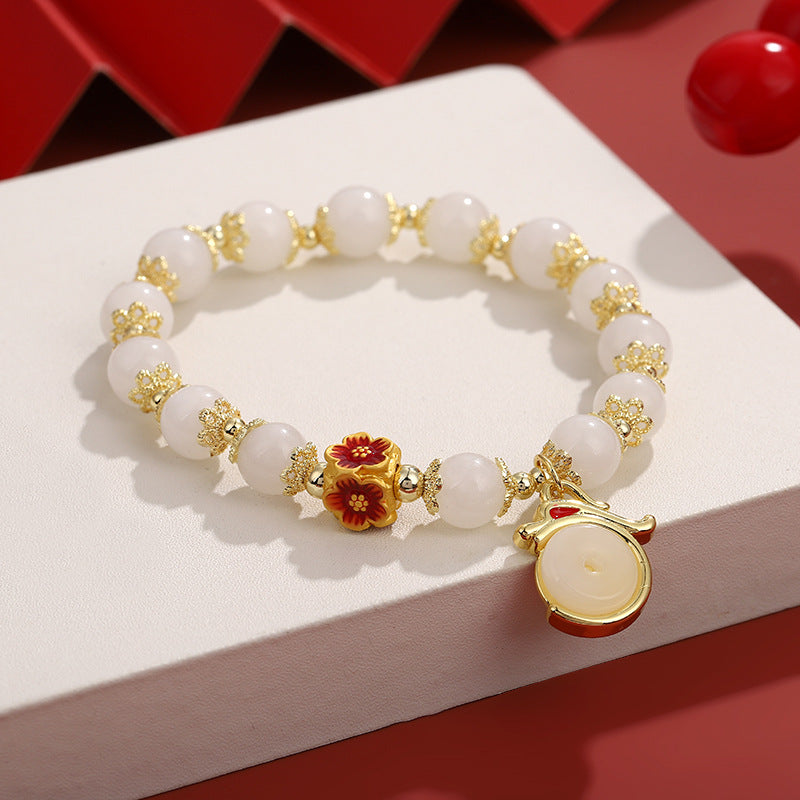 Pulsera de Ágata y Dragón de la Suerte – Protección Unisex Premium TrendShop MX