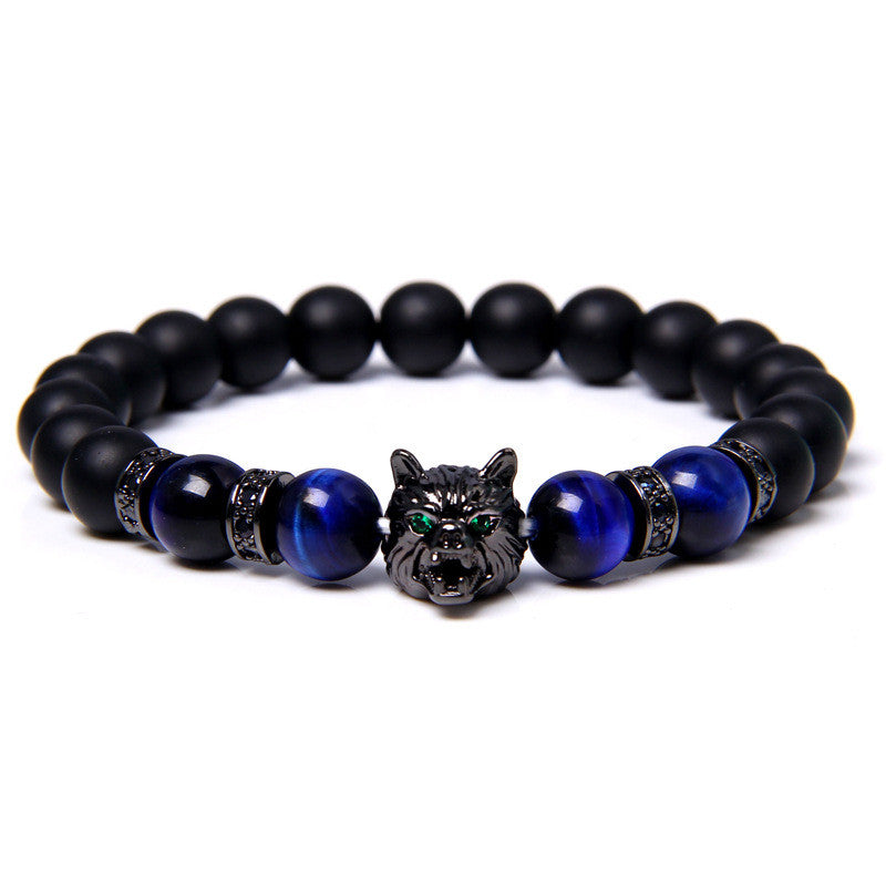 Pulsera de Ojo de Tigre Natural – Cuentas de Piedra Protectora TrendShop MX