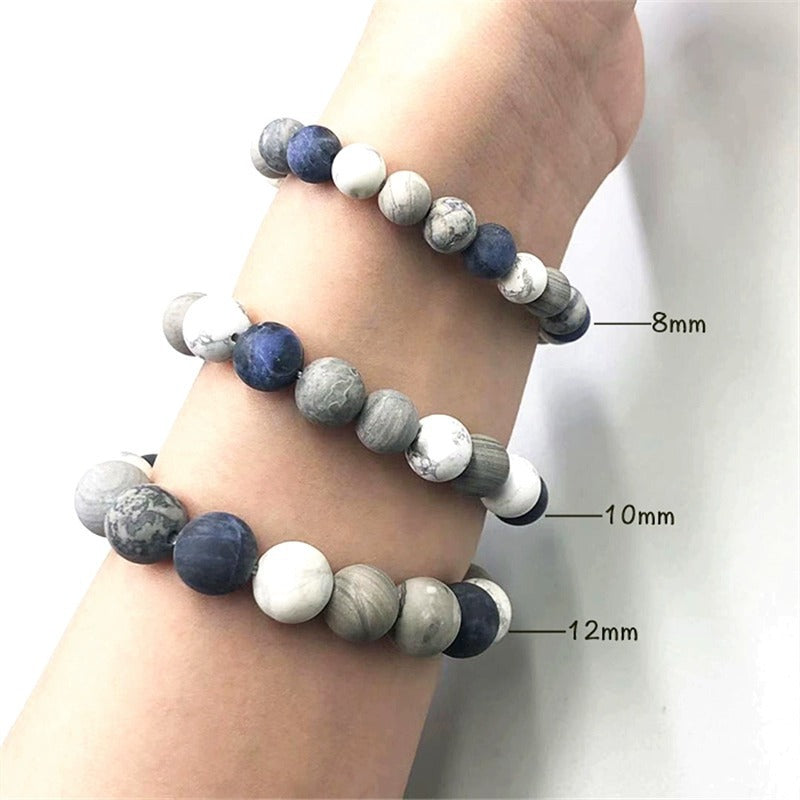 Pulsera Universo – Planetas de Piedra Natural Unisex TrendShop MX