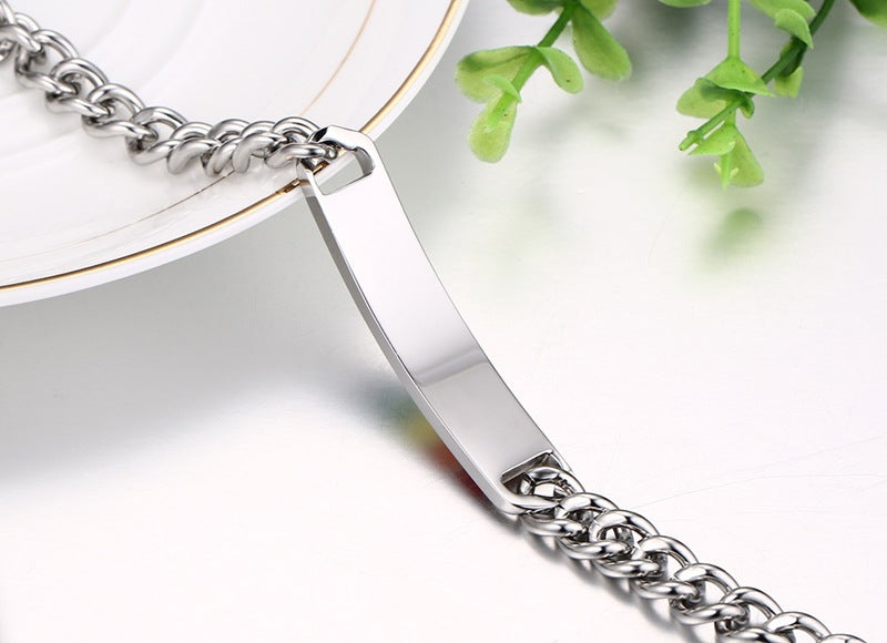 Pulsera de Acero Multicolor – Estilo Unisex Moderno TrendShop MX