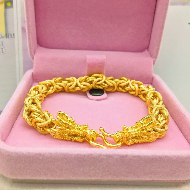 Pulsera de oro para hombre