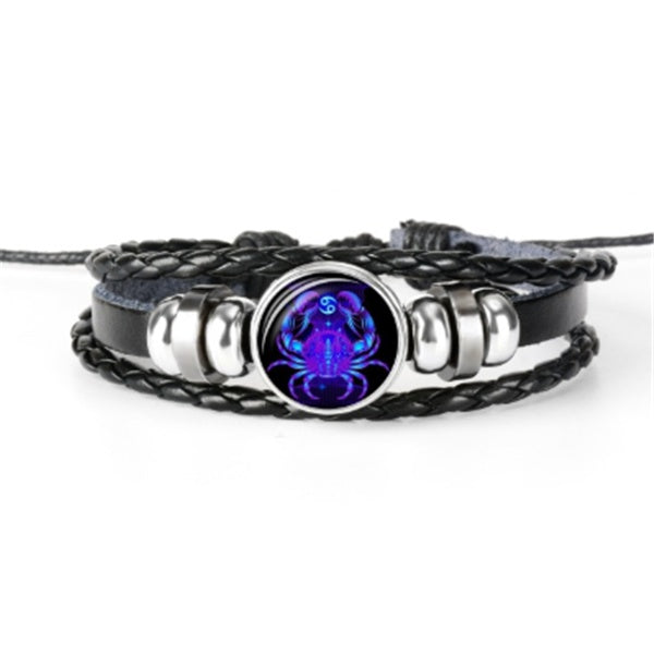 Pulsera con diseño trenzado