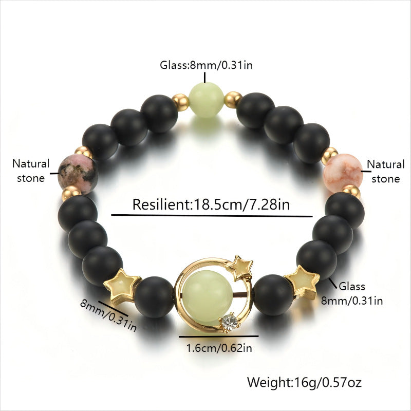 Pulsera Luminosa Elástica – Estilo Unisex TrendShop MX