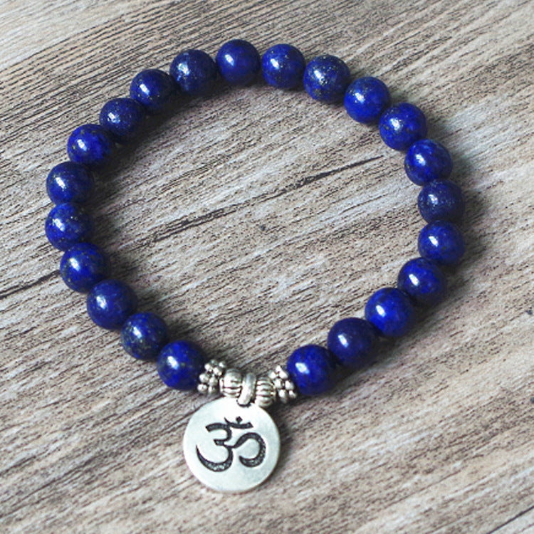 Pulsera de cuentas de piedra