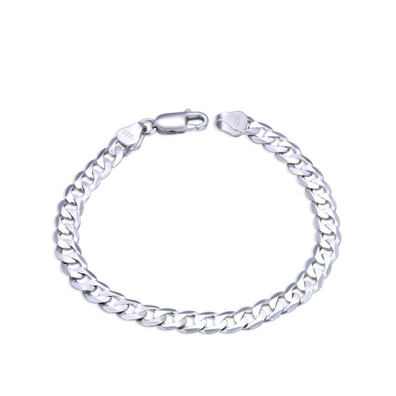 Pulsera de plata para hombre