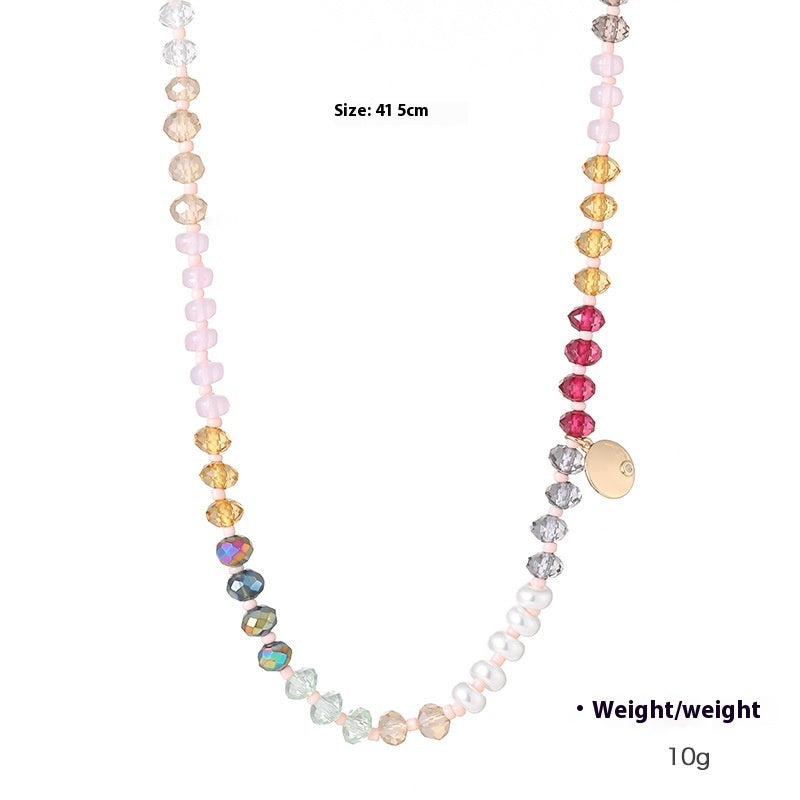 Pulsera de cuentas coloridas para mujer