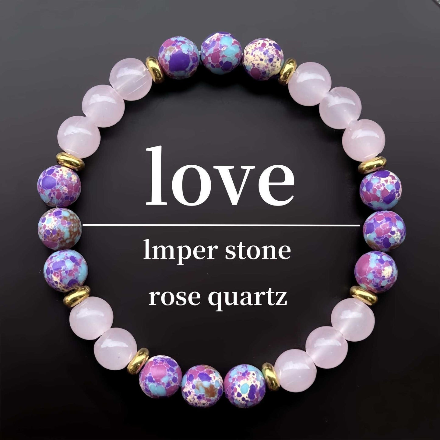 Pulsera de piedras preciosas naturales