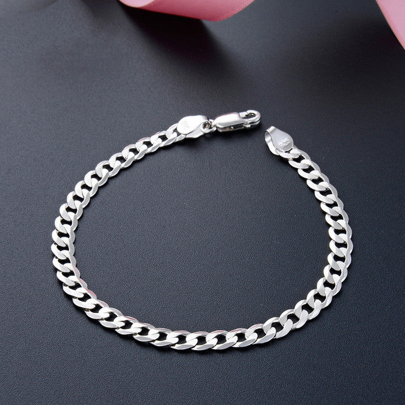 Pulsera de plata para hombre