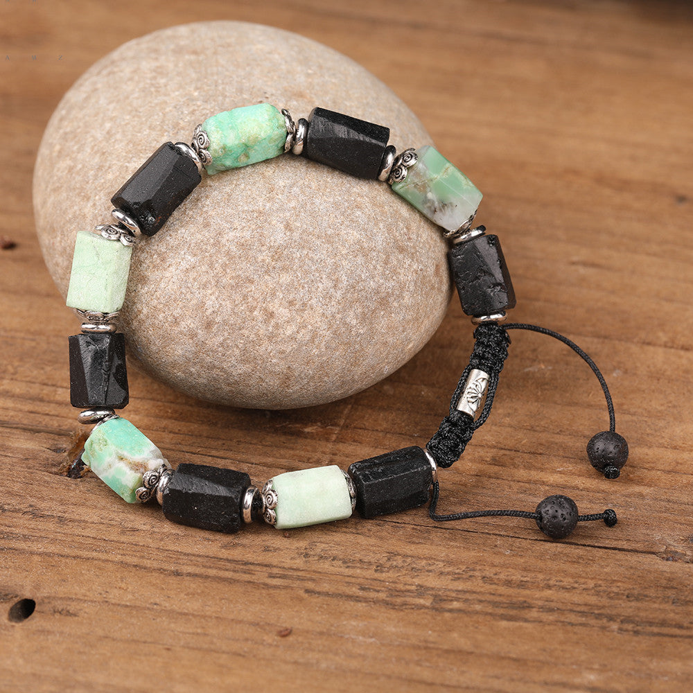 Cuentas de turmalina negra para niños